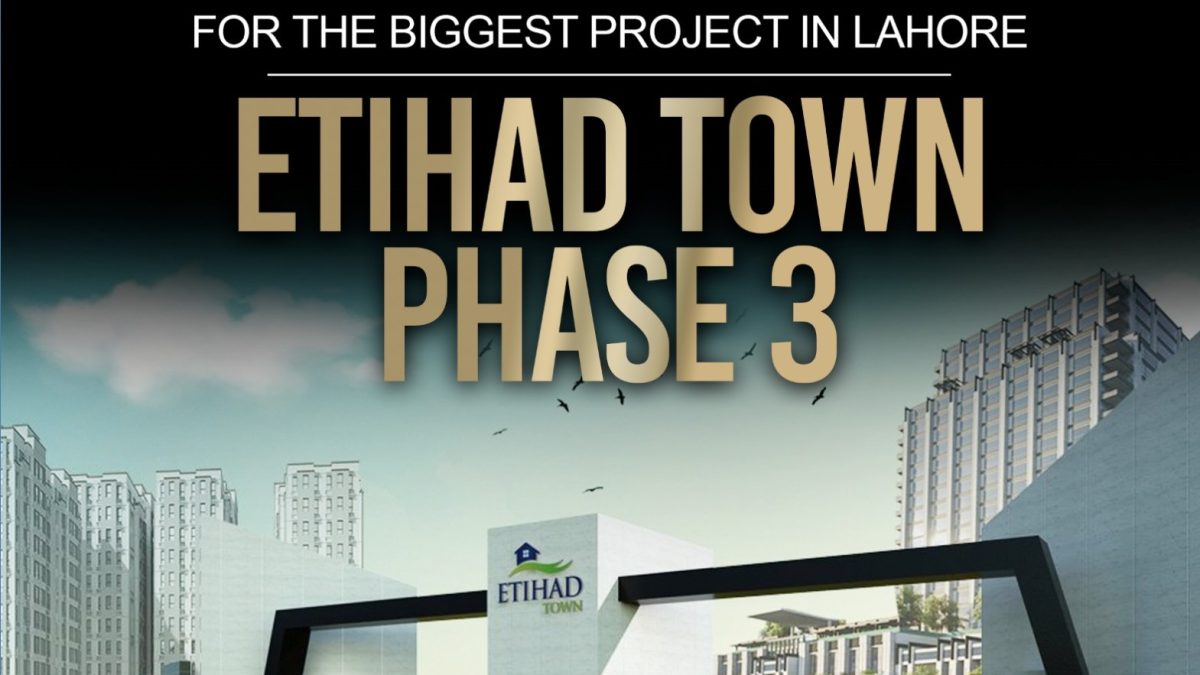 Etihad Town Phase 3 Lahore