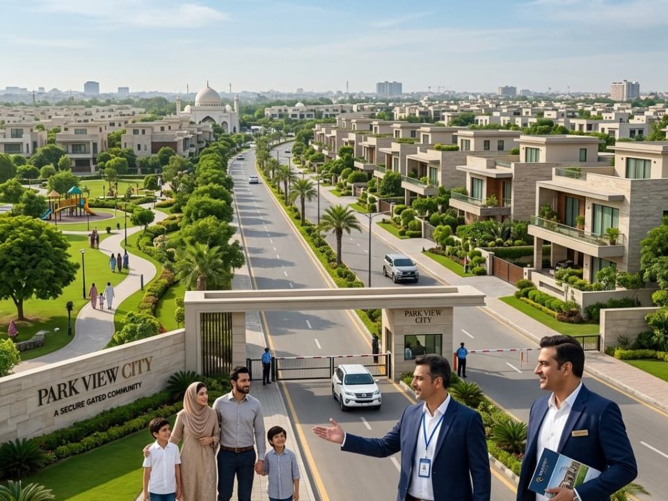 Park View City Lahore booking guide – residential plots, payment plan, and location map