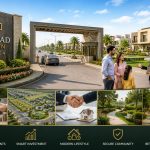Etihad Town Phase 4 payment plan – residential plot sizes, installment schedule, and Lahore location map